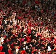 在球场上观众热烈的对球员们喊道努力努力改为间接叙述 在球场上观众热烈的对球员们喊道努力努力改为间接叙述